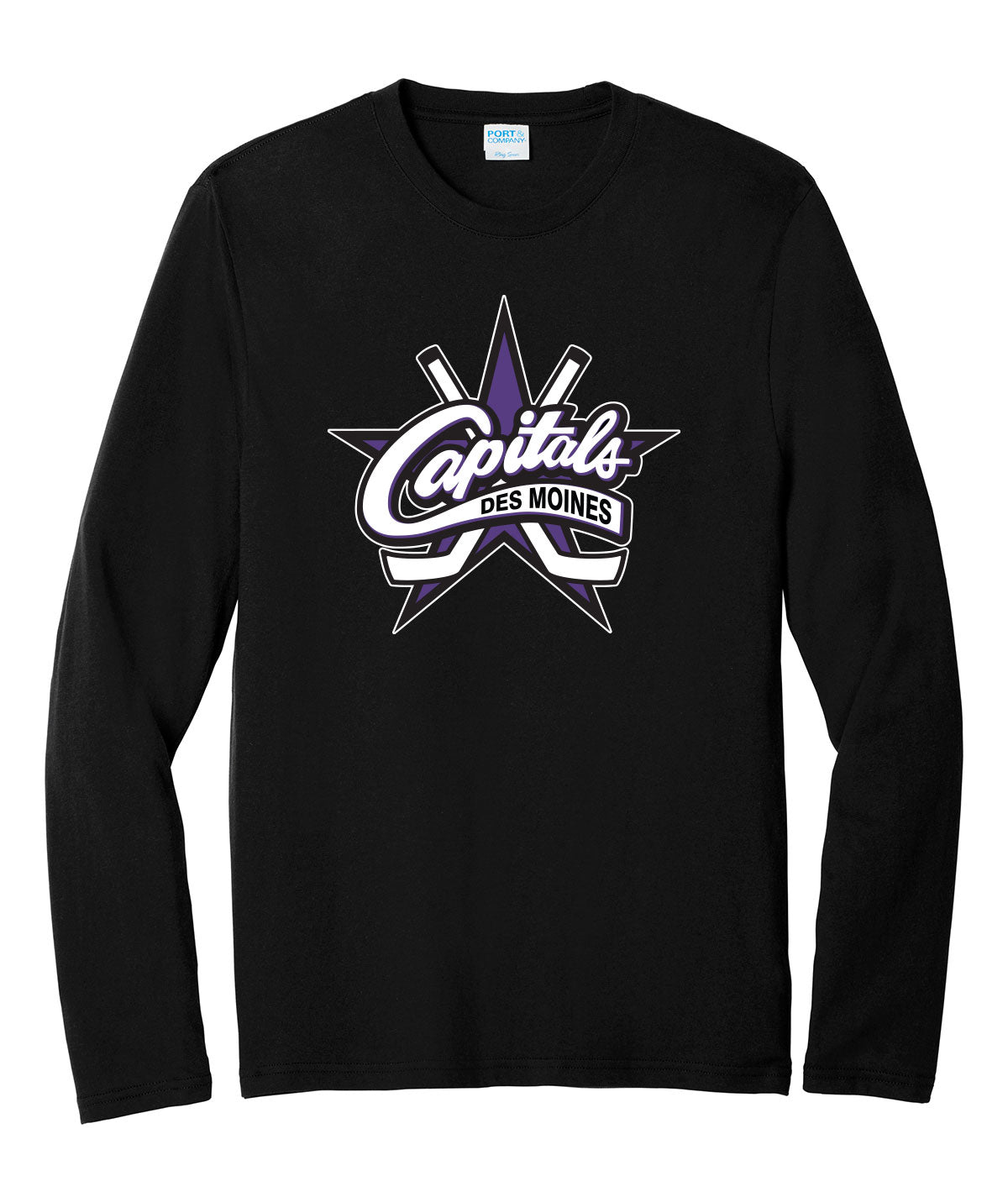 Des Moines Capitals Long Sleeve Soft Tee