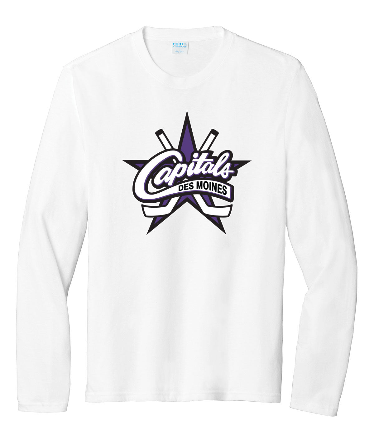 Des Moines Capitals Long Sleeve Soft Tee