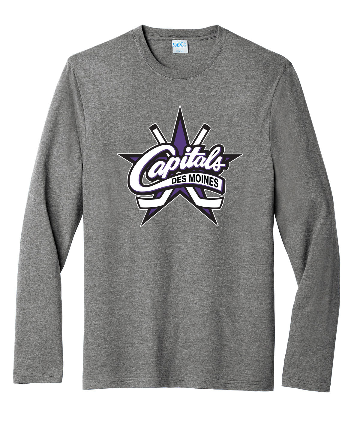 Des Moines Capitals Long Sleeve Soft Tee