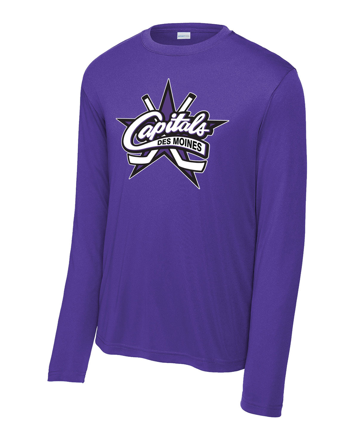 Des Moines Capitals Long-Sleeve Performance Tee