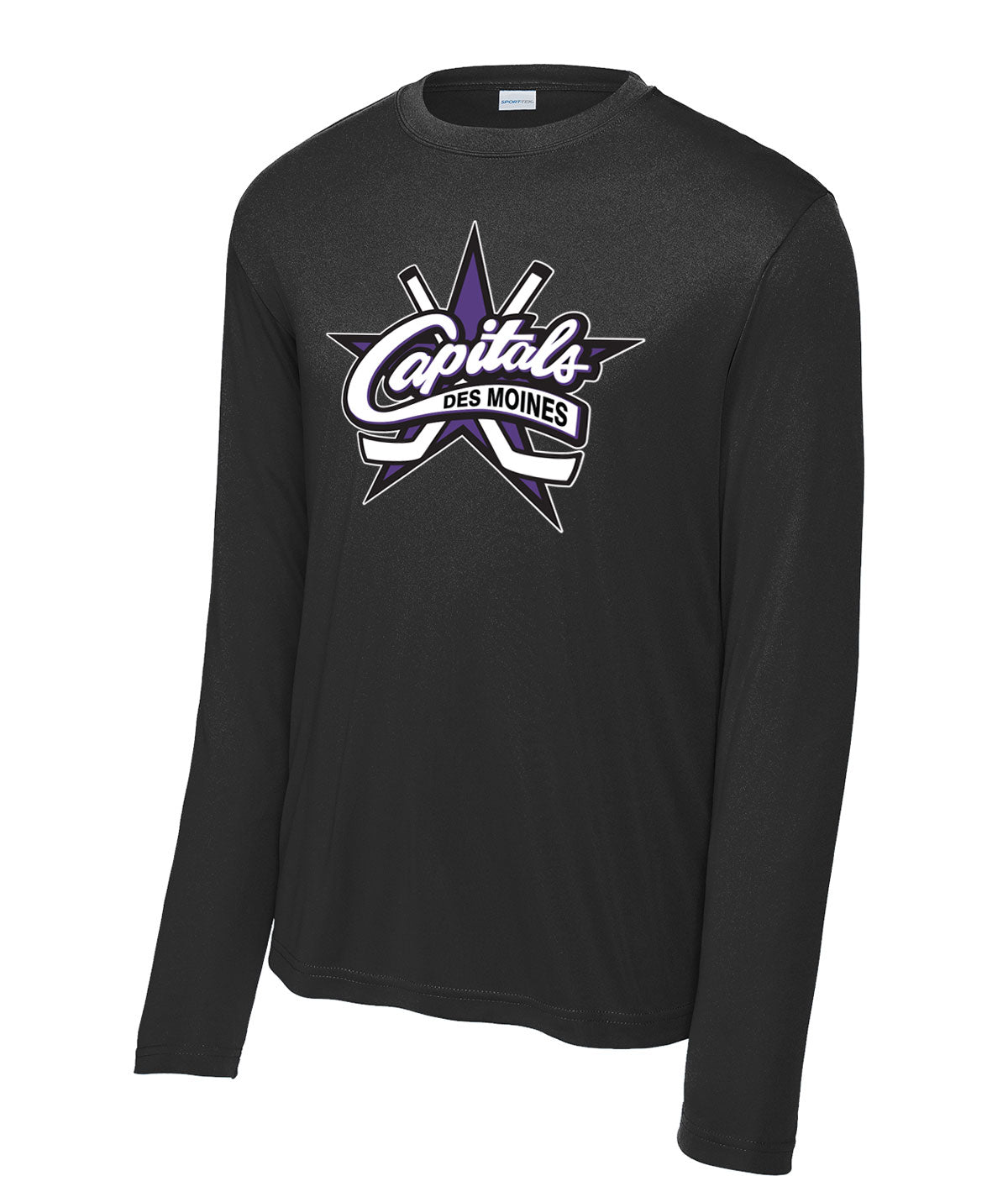 Des Moines Capitals Long-Sleeve Performance Tee