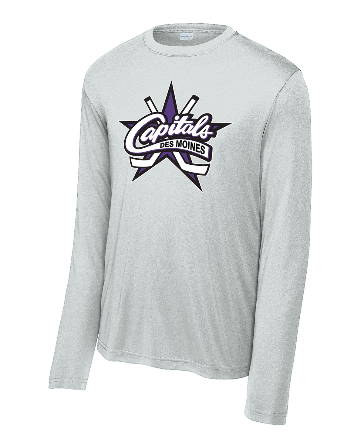 Des Moines Capitals Long-Sleeve Performance Tee