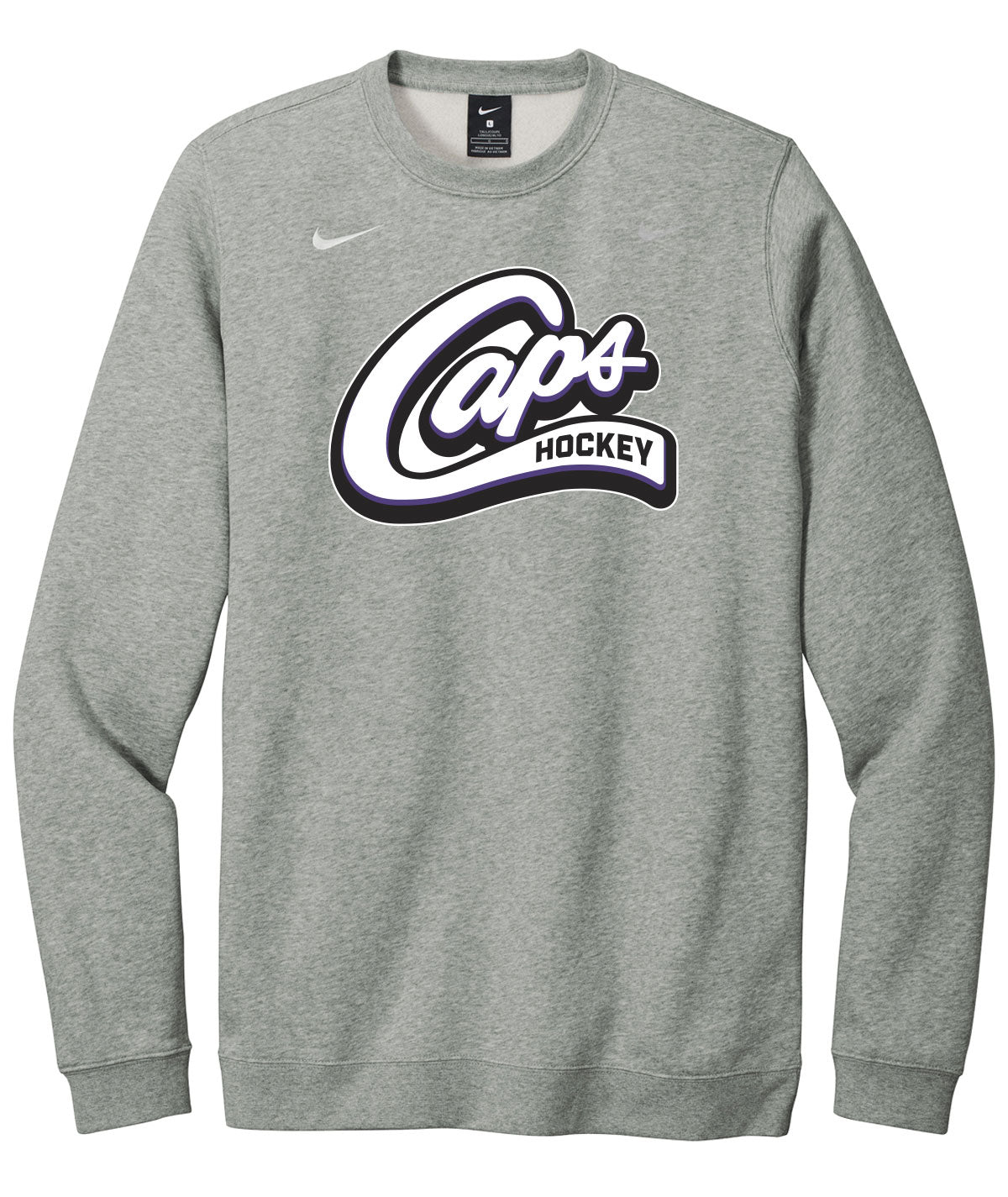 Des Moines Capitals Nike Crewneck Fleece