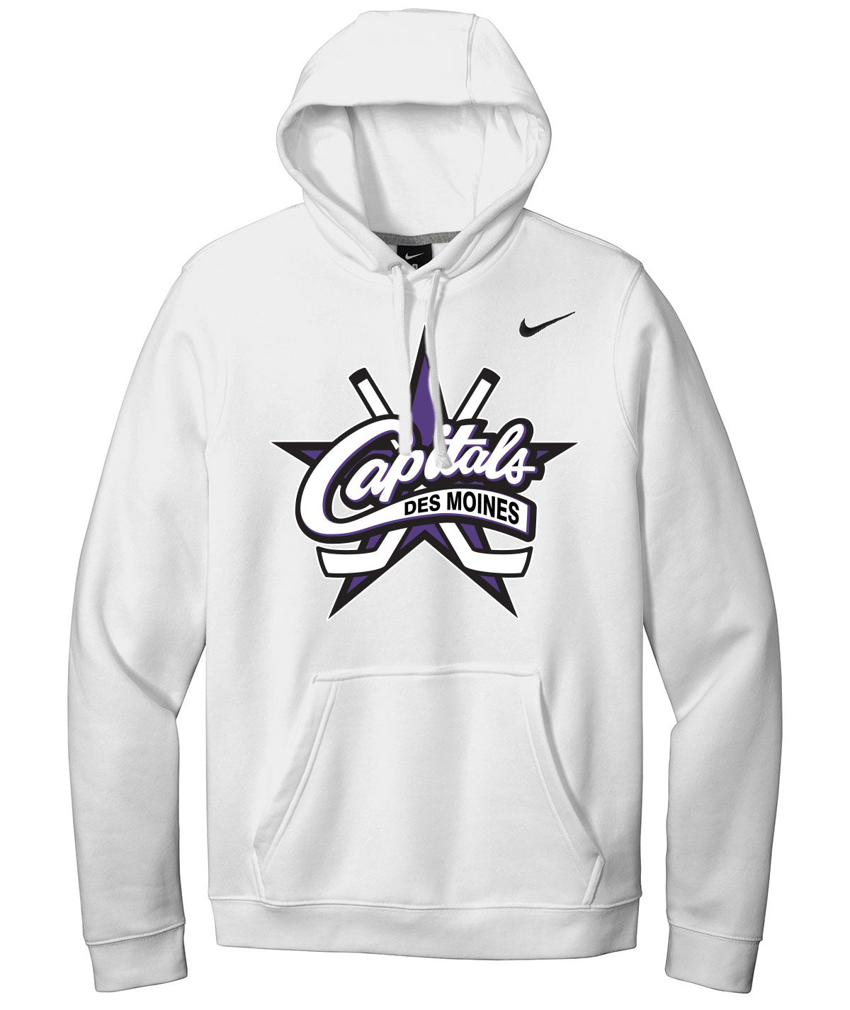 Des Moines Capitals Nike Fleece Hoodie