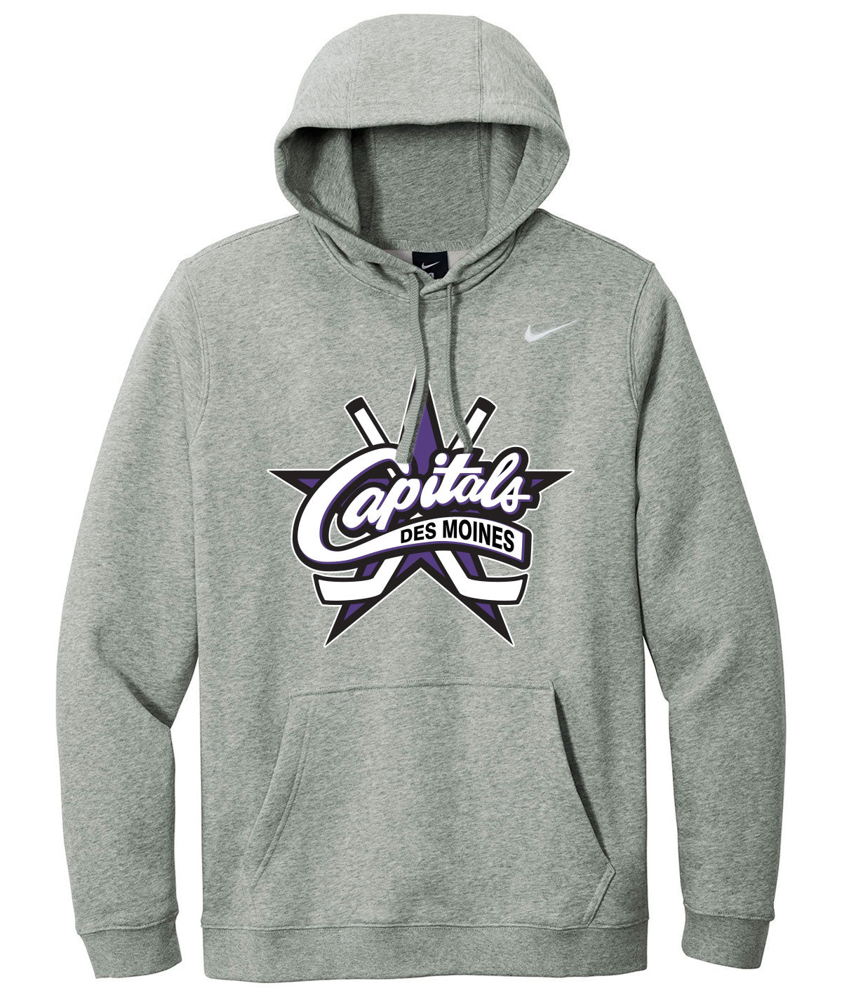 Des Moines Capitals Nike Fleece Hoodie