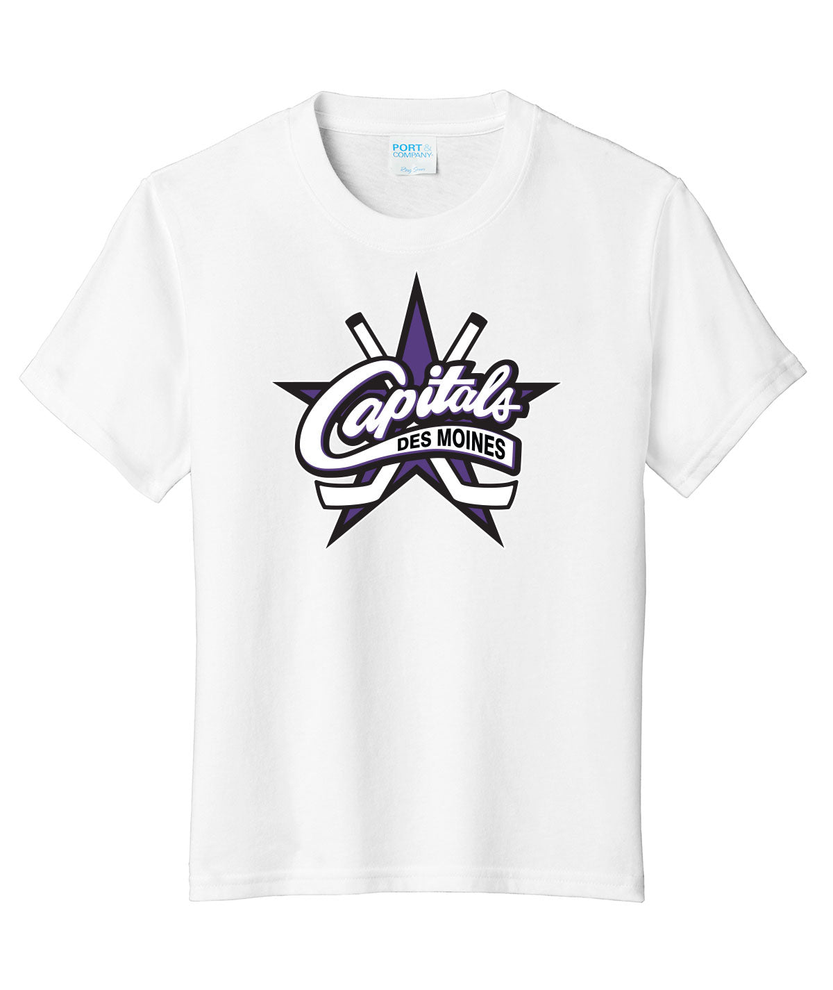 Des Moines Capitals Youth Soft Tee