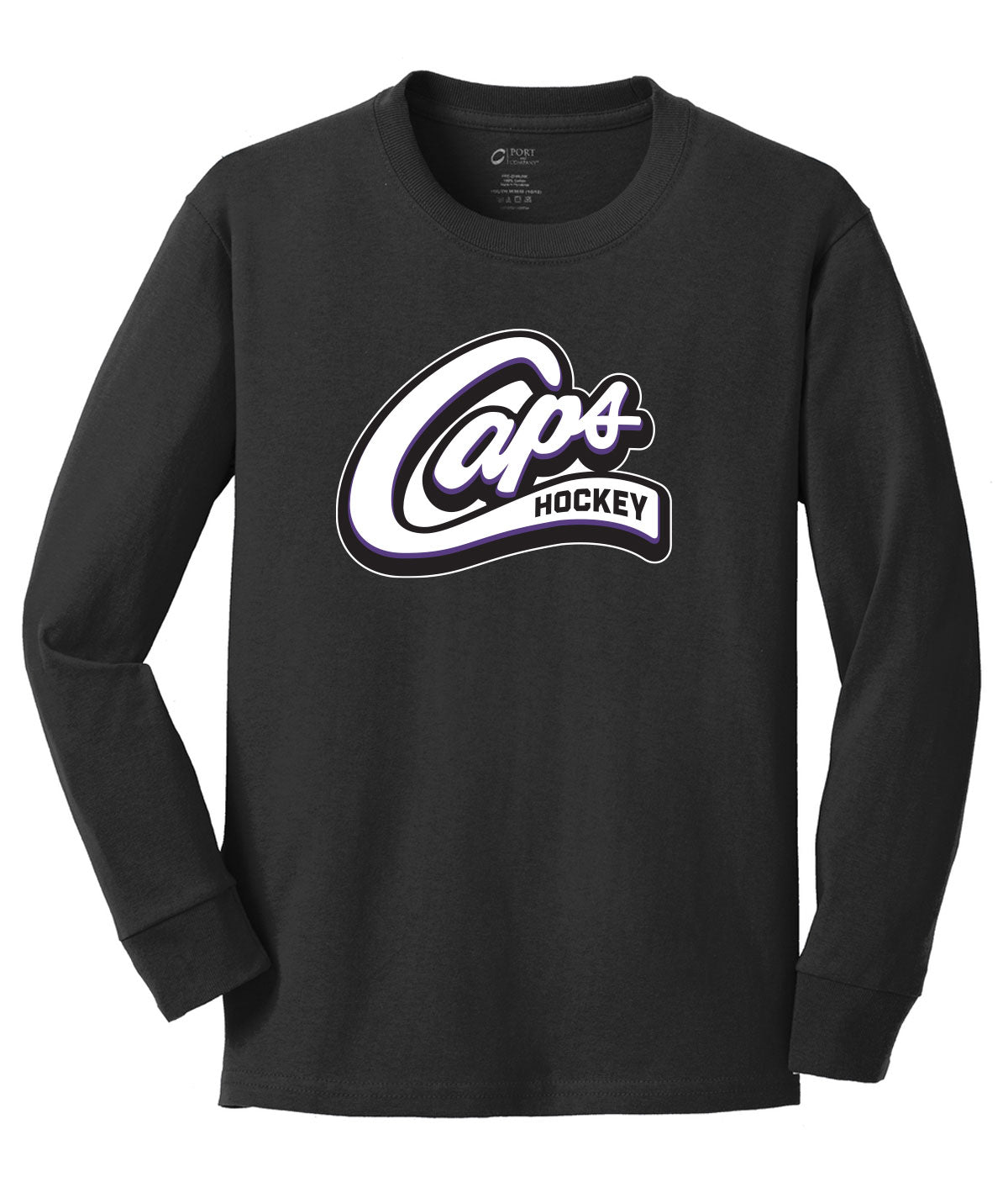 Des Moines Capitals Youth Long-Sleeve Tee