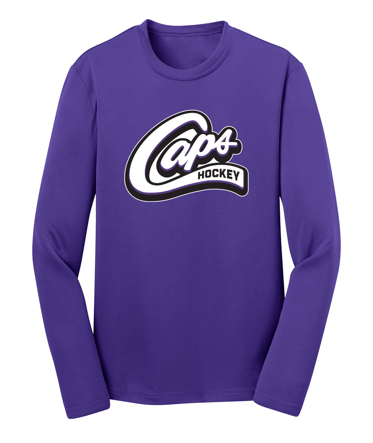 Des Moines Capitals Youth Long-Sleeve Performance Tee