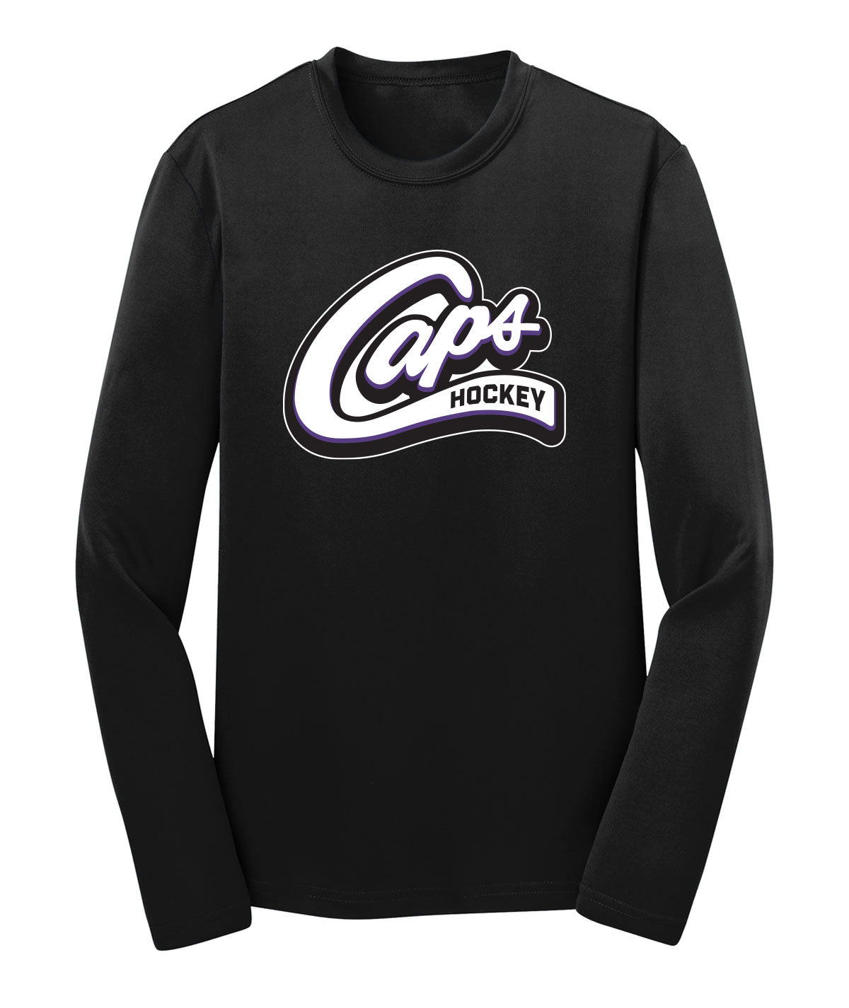 Des Moines Capitals Youth Long-Sleeve Performance Tee