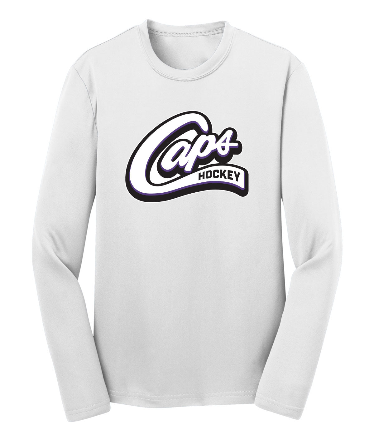 Des Moines Capitals Youth Long-Sleeve Performance Tee