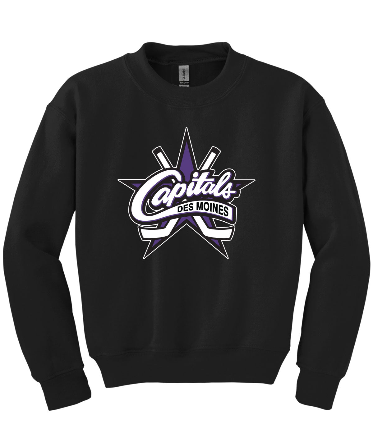 Des Moines Capitals Youth Crewneck Sweatshirt