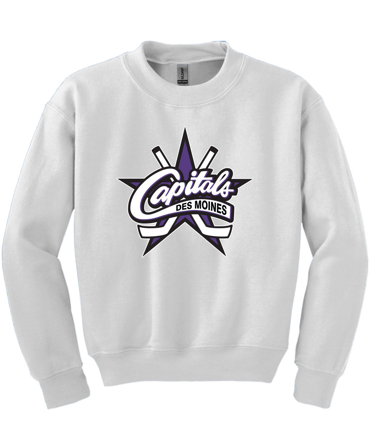 Des Moines Capitals Youth Crewneck Sweatshirt