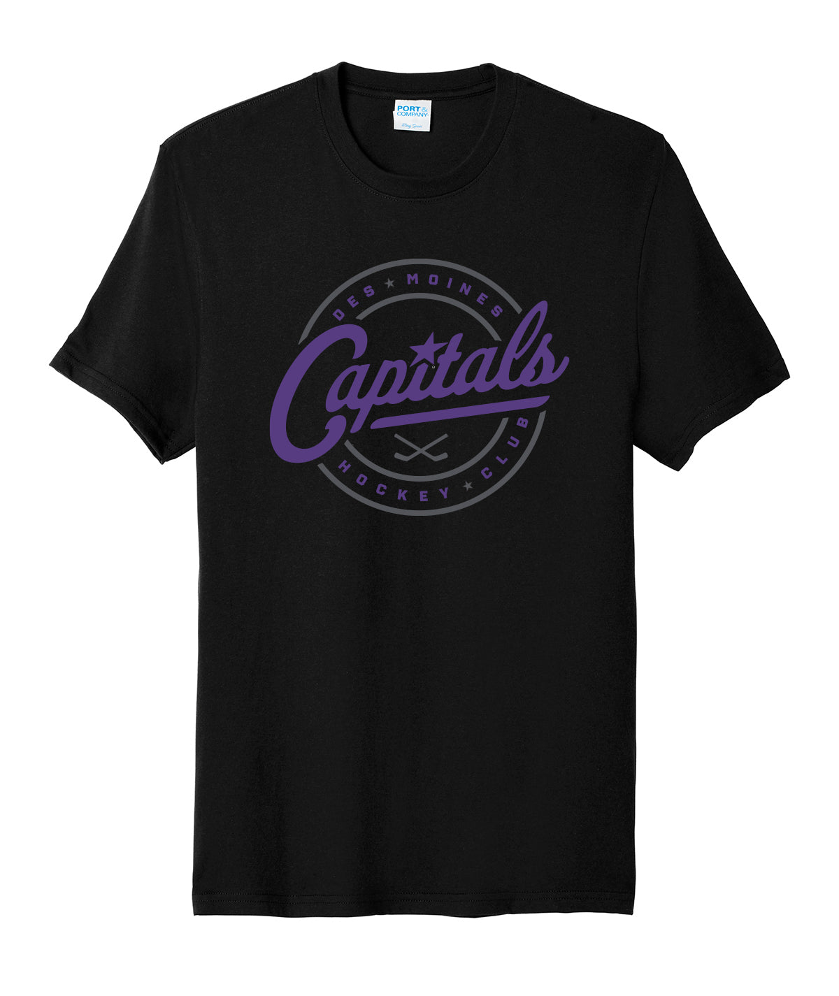 DSM Capitals Script Soft Tee