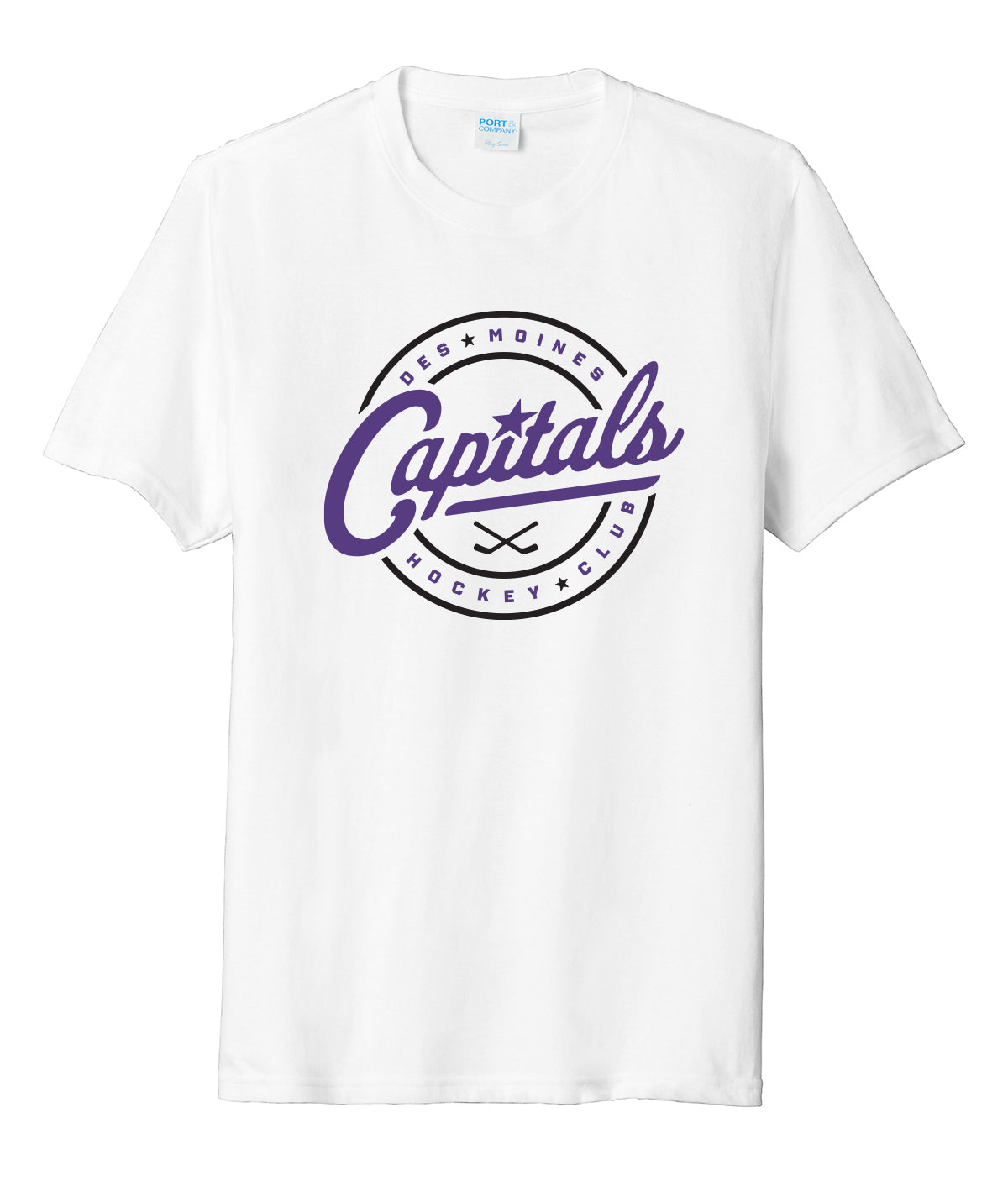 DSM Capitals Script Soft Tee