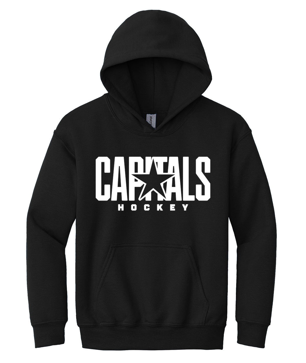 Capitals Customizable Youth Hooded Sweatshirt