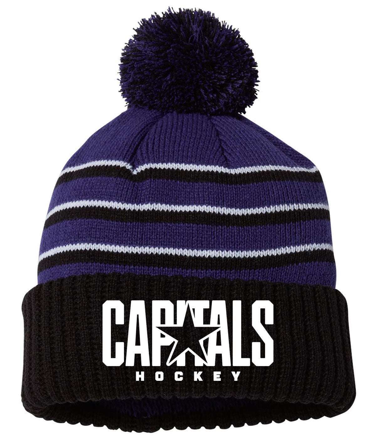 Capitals Richardson Cuffed Pom Beanie