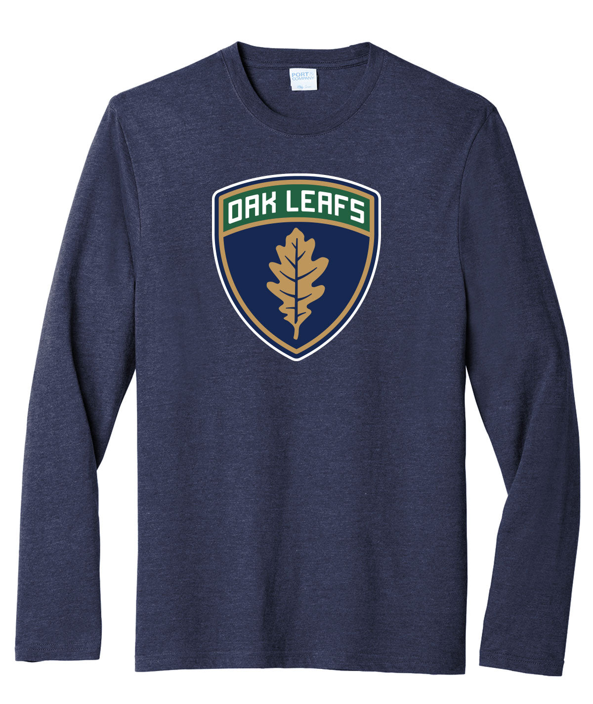 Des Moines Oak Leafs Long Sleeve Soft Tee