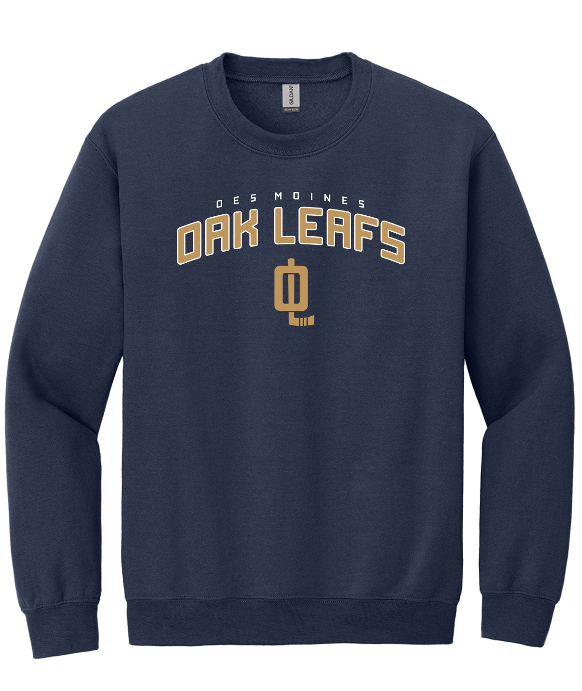 Des Moines Oak Leafs Crewneck Sweatshirt