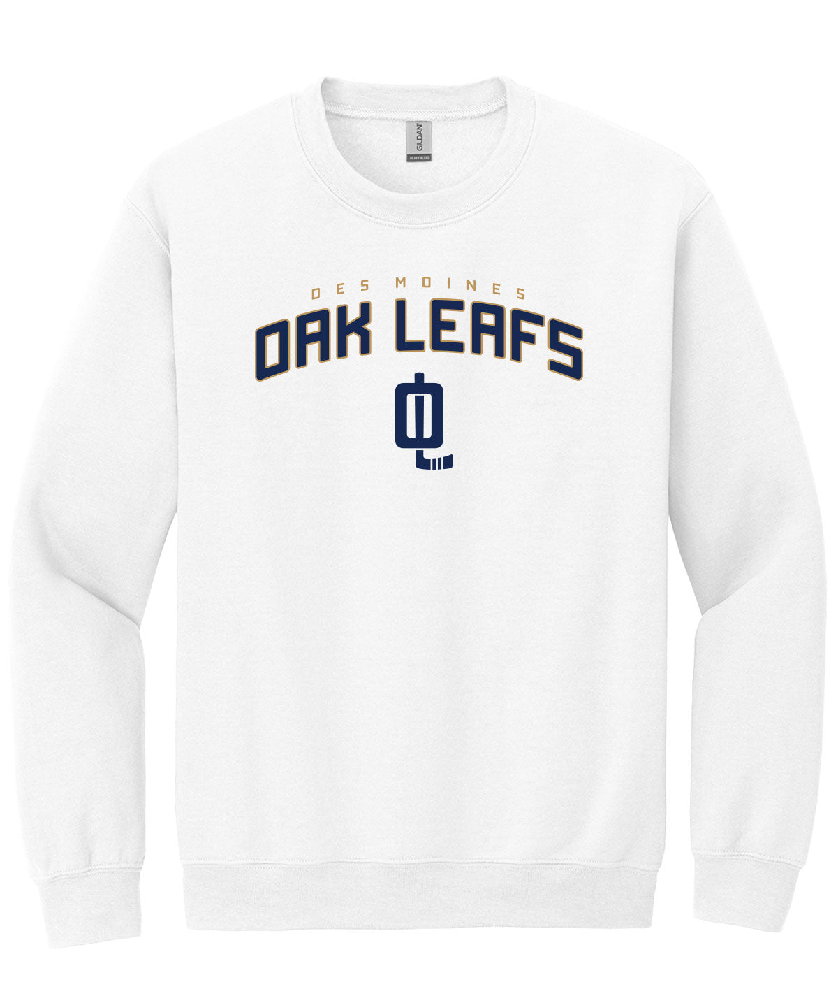 Des Moines Oak Leafs Crewneck Sweatshirt