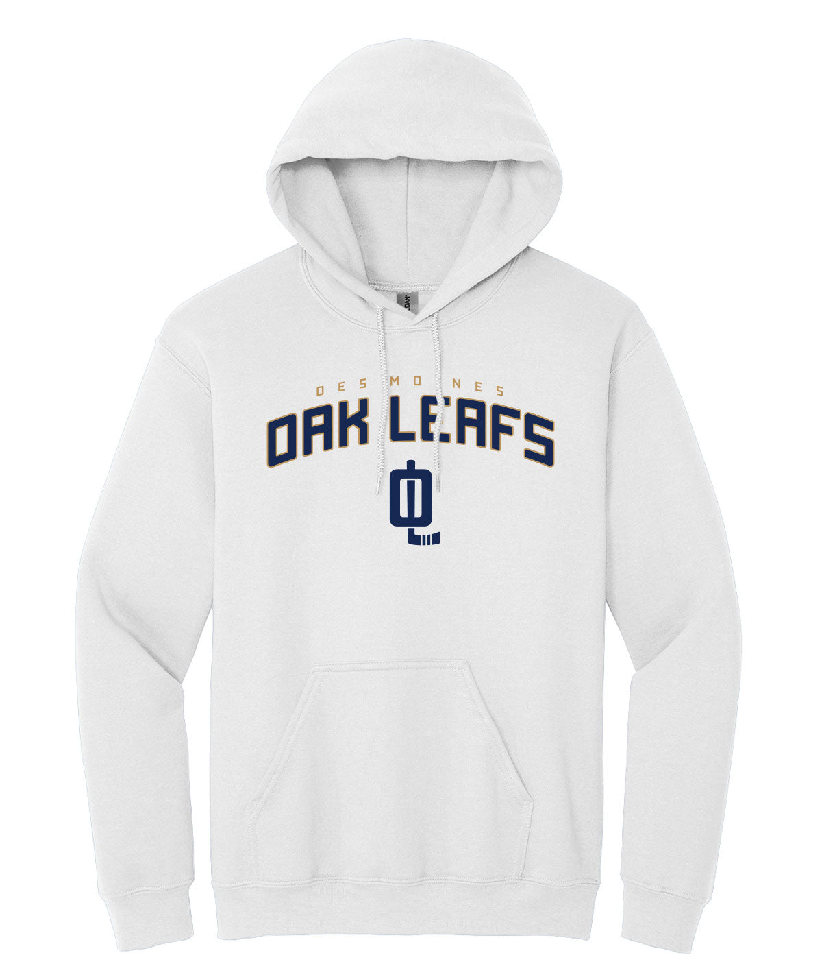 Des Moines Oak Leafs Hooded Sweatshirt