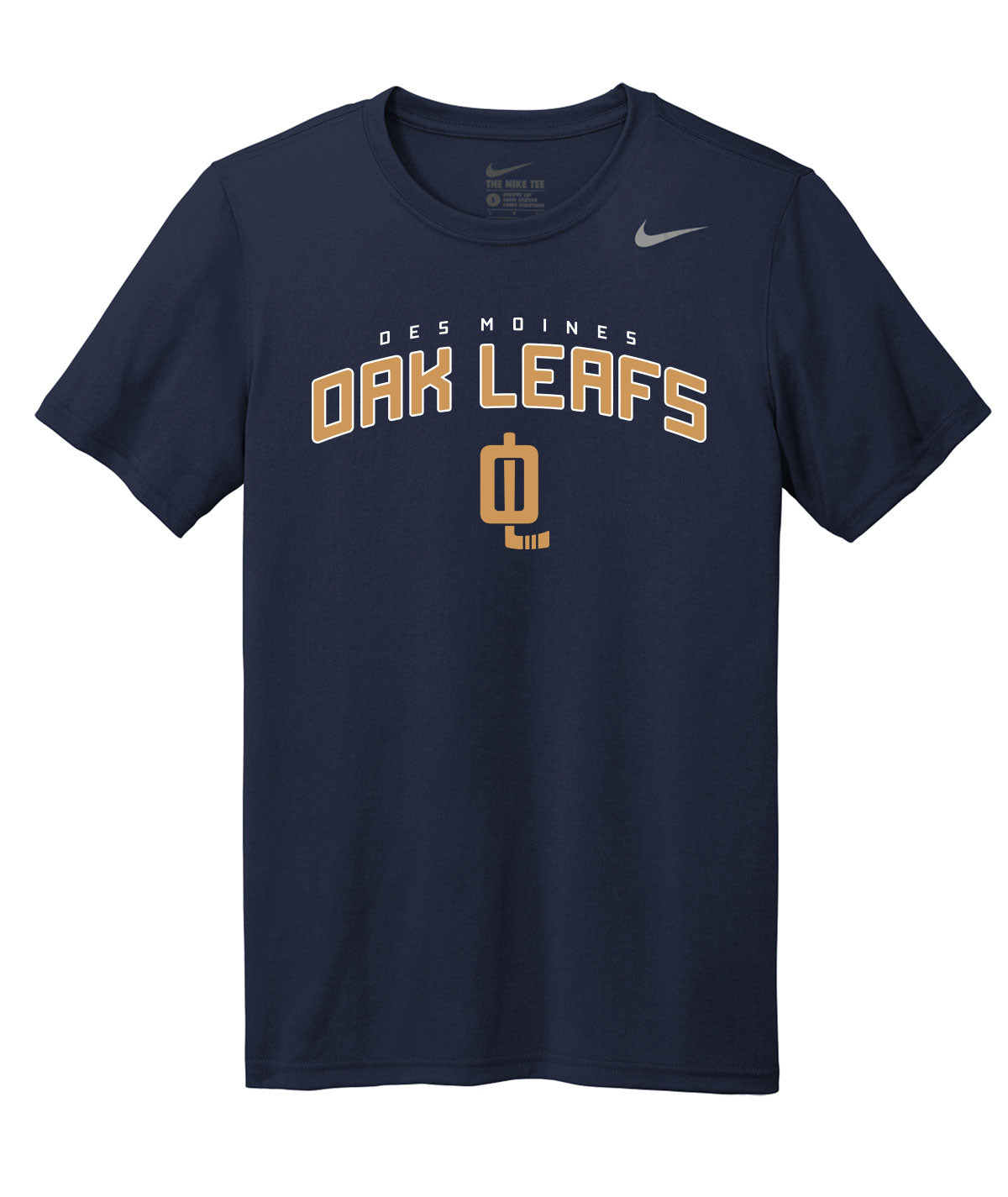 Des Moines Oak Leafs Nike Legend Tee