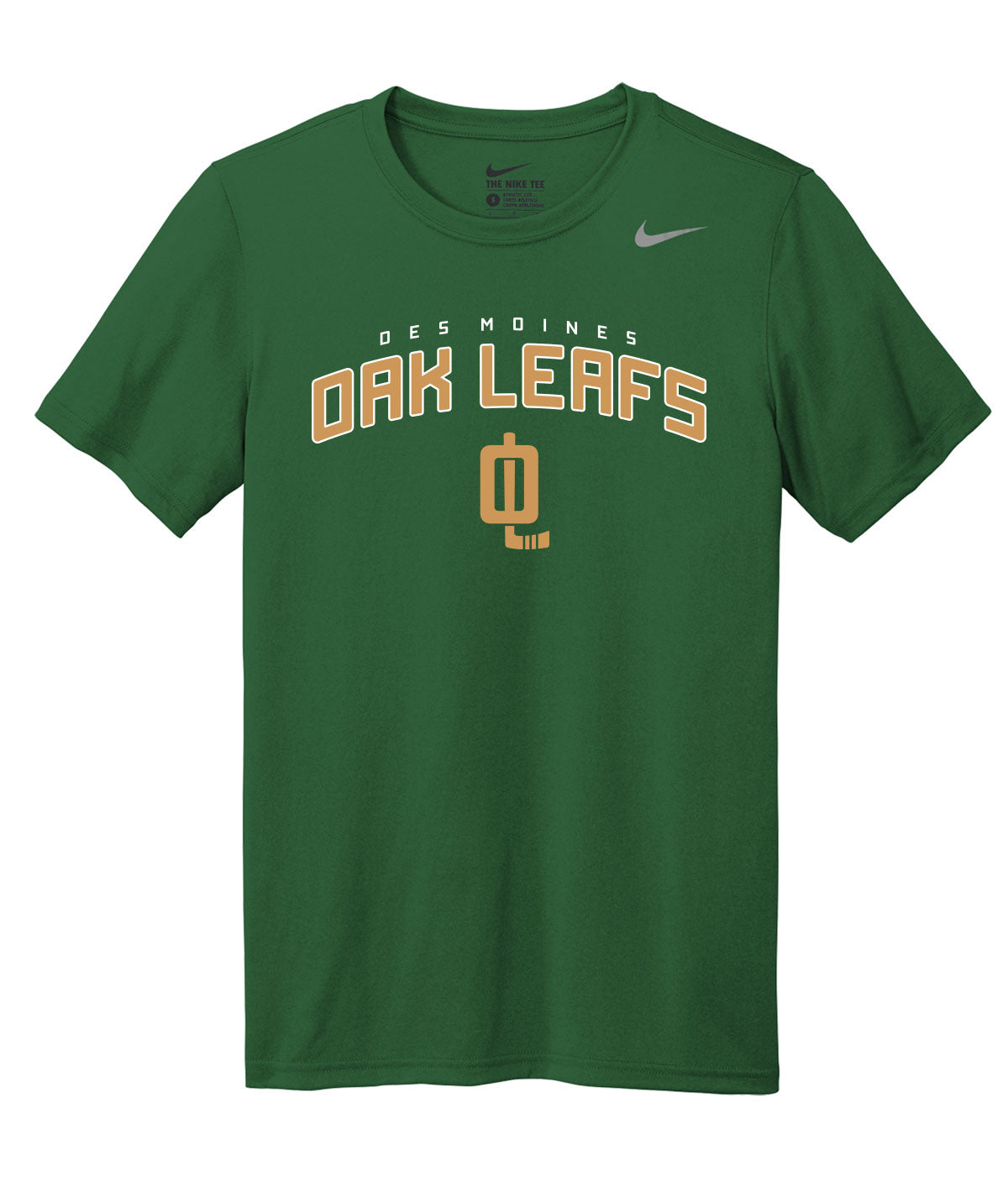 Des Moines Oak Leafs Nike Legend Tee