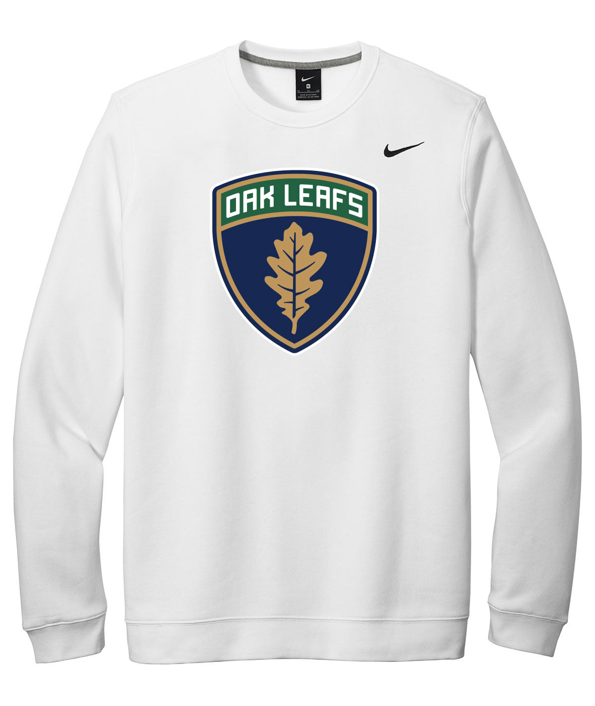 Des Moines Oak Leafs Nike Crewneck Fleece