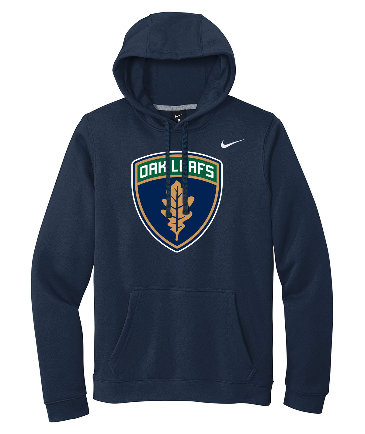 Des Moines Oak Leafs Nike Fleece Hoodie