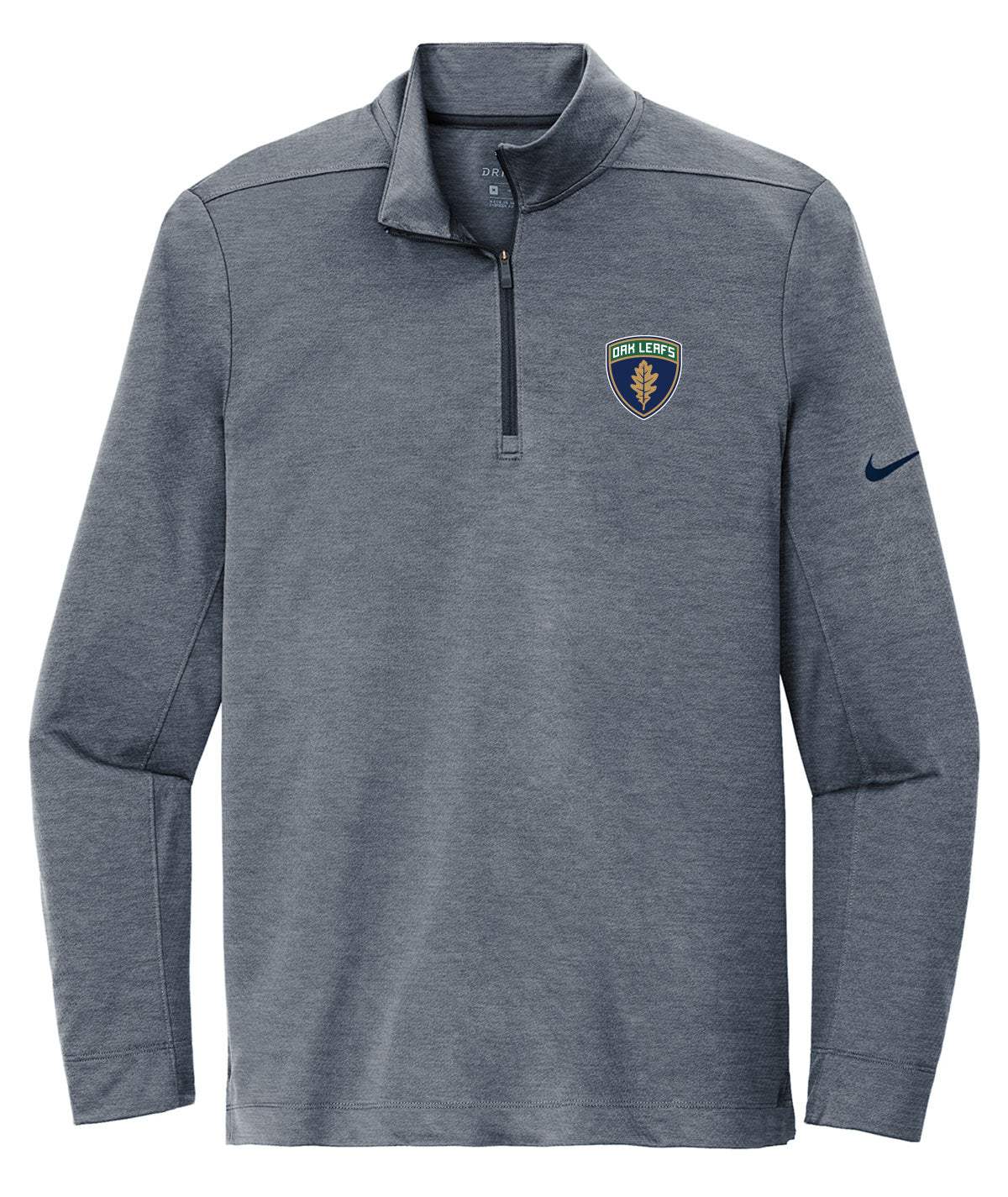 Des Moines Oak Leafs Mens 1/4 Zip Nike Pullover