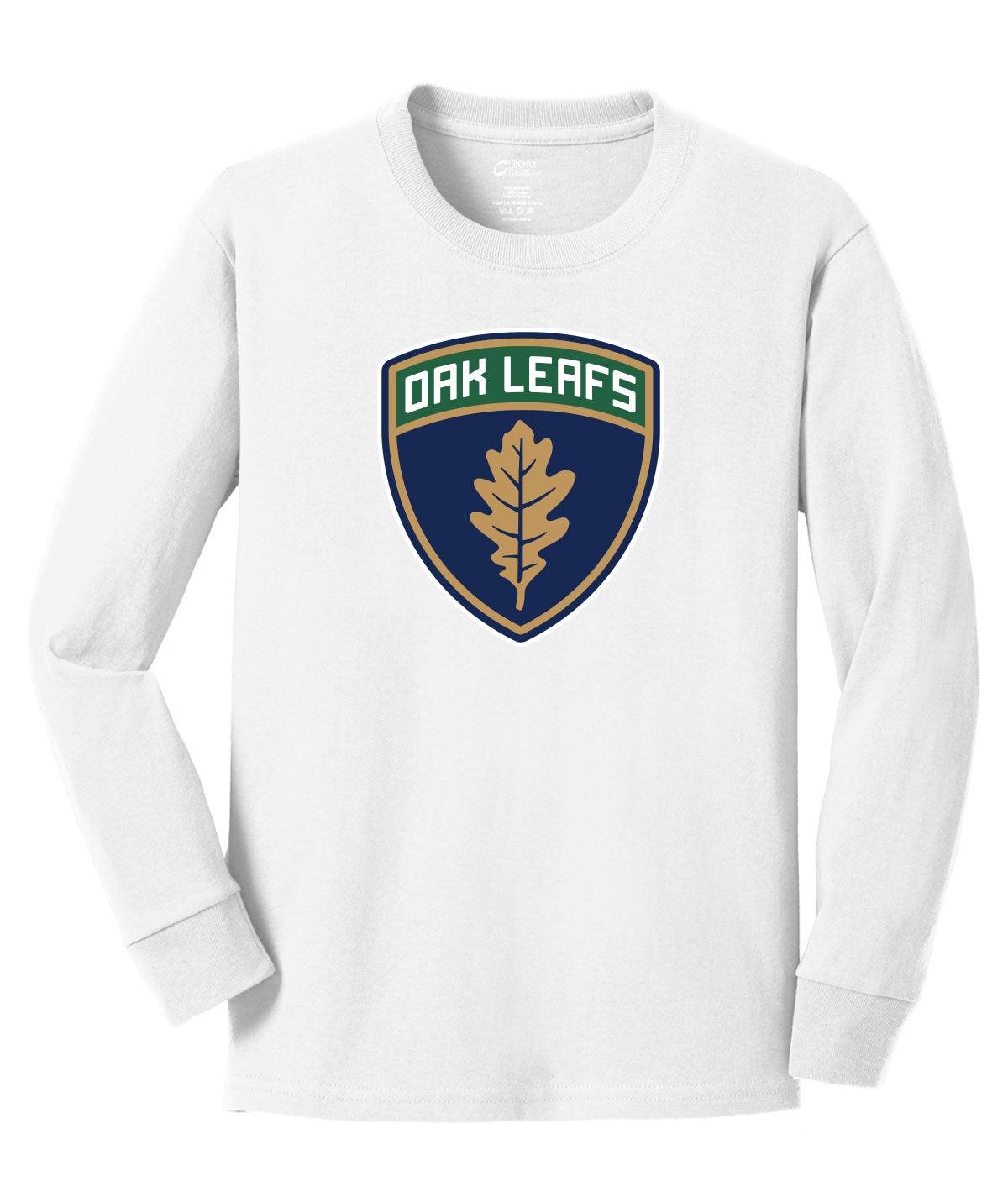 Des Moines Oak Leafs Youth Long-Sleeve Tee