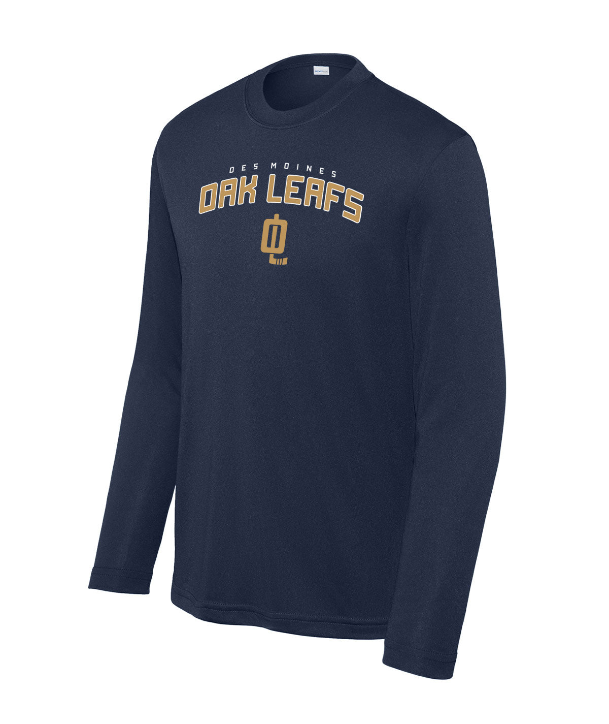 Des Moines Oak Leafs Youth Long-Sleeve Performance Tee