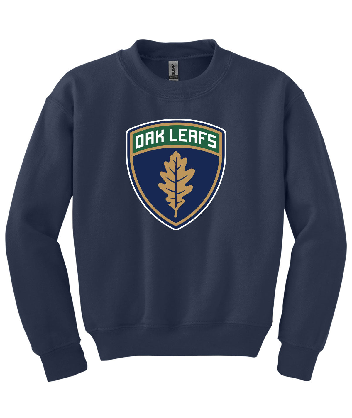 Des Moines Oak Leafs Youth Crewneck Sweatshirt