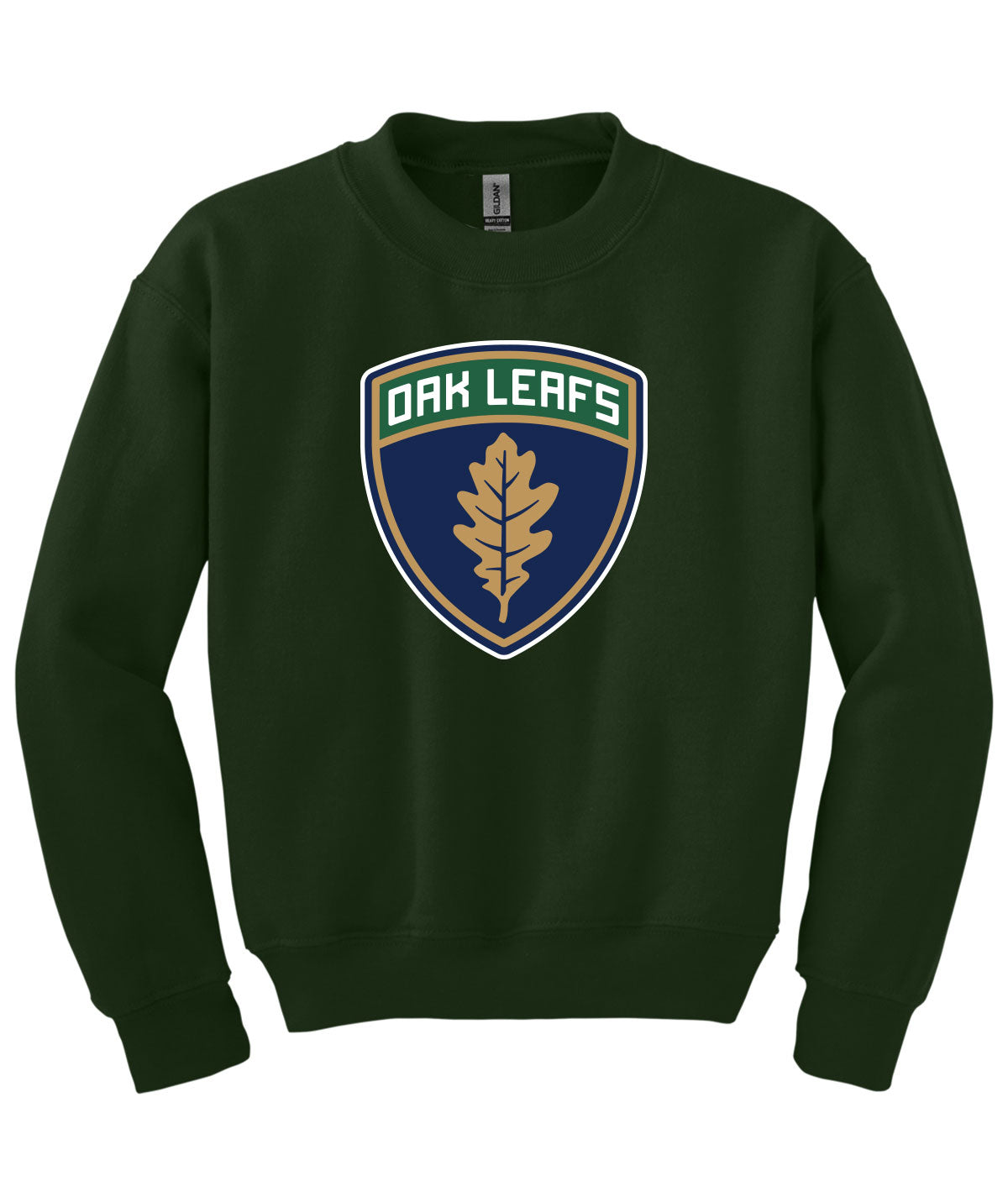 Des Moines Oak Leafs Youth Crewneck Sweatshirt