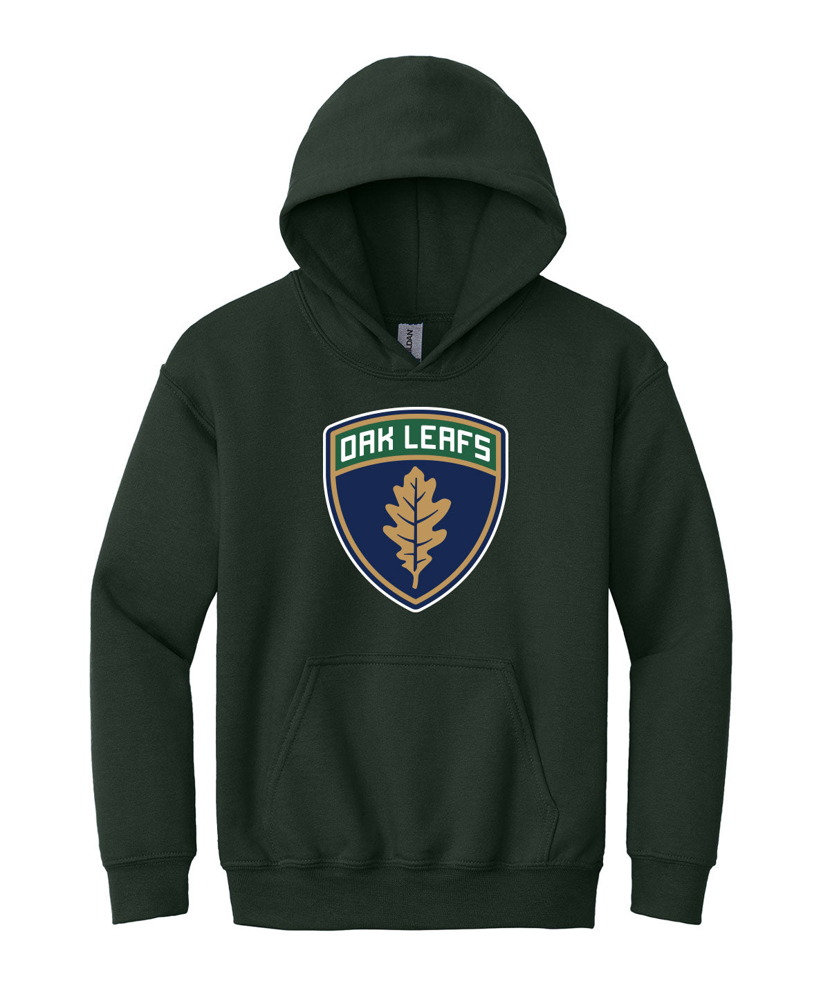 Des Moines Oak Leafs Youth Hooded Sweatshirt