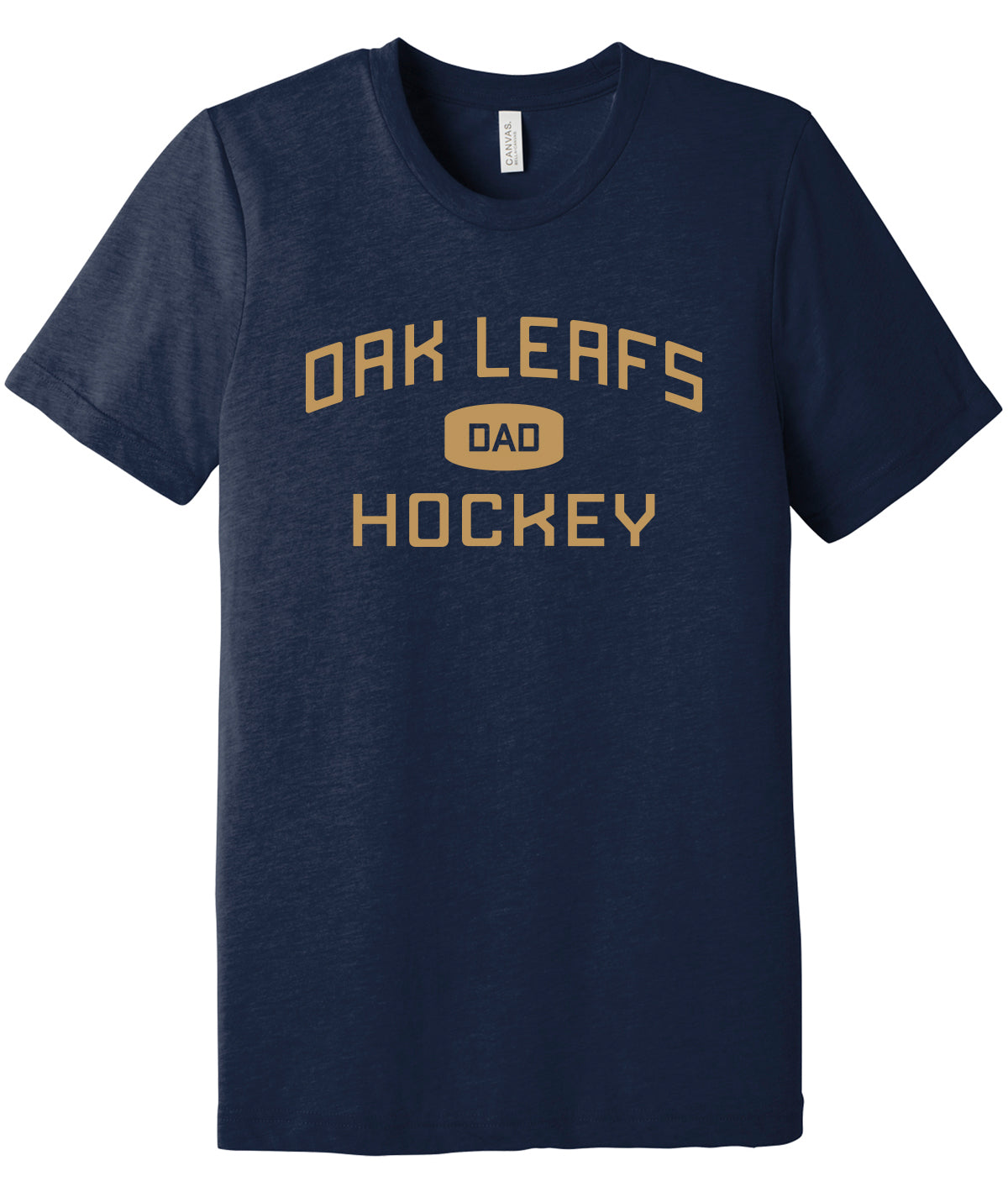 Oak Leafs Hockey Dad Softstyle Tee