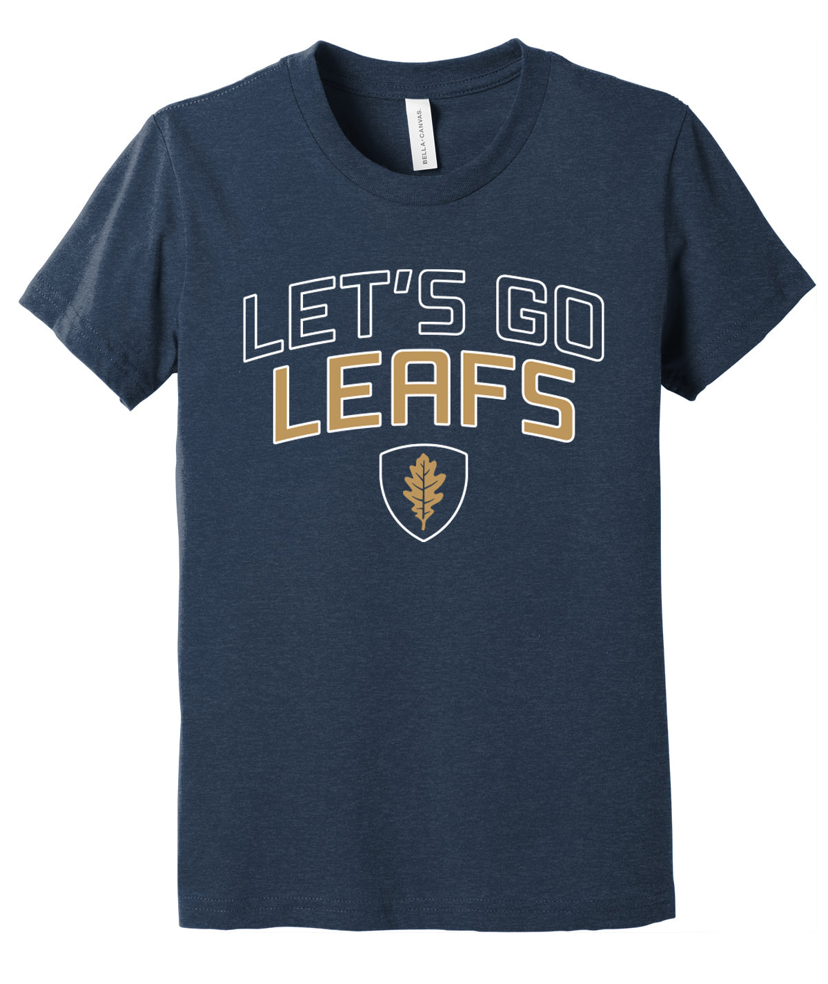 Let's Go Leafs Triblend Youth Tee