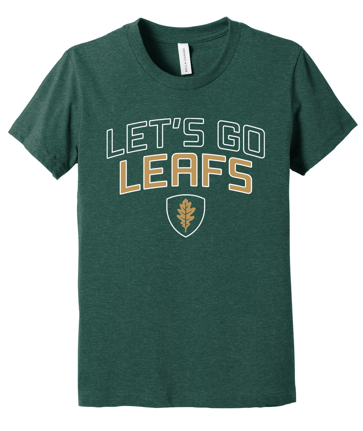 Let's Go Leafs Triblend Youth Tee