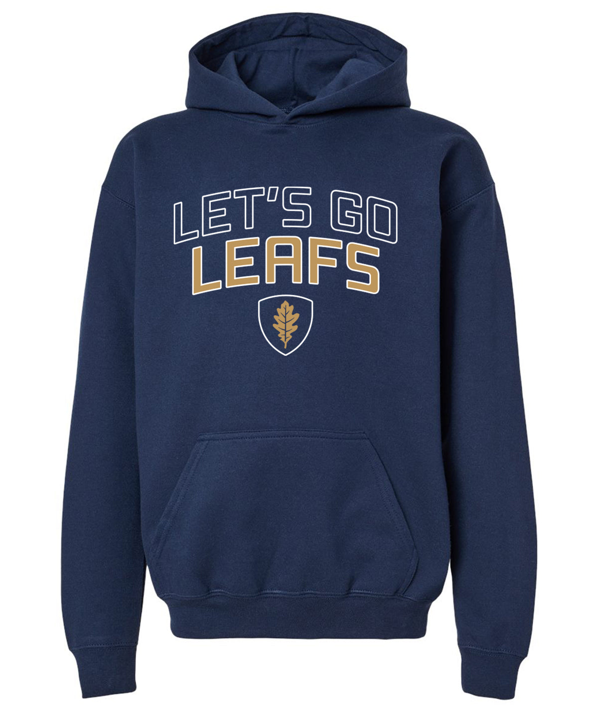 Let's Go Leafs Youth Hooded Sweatshirt