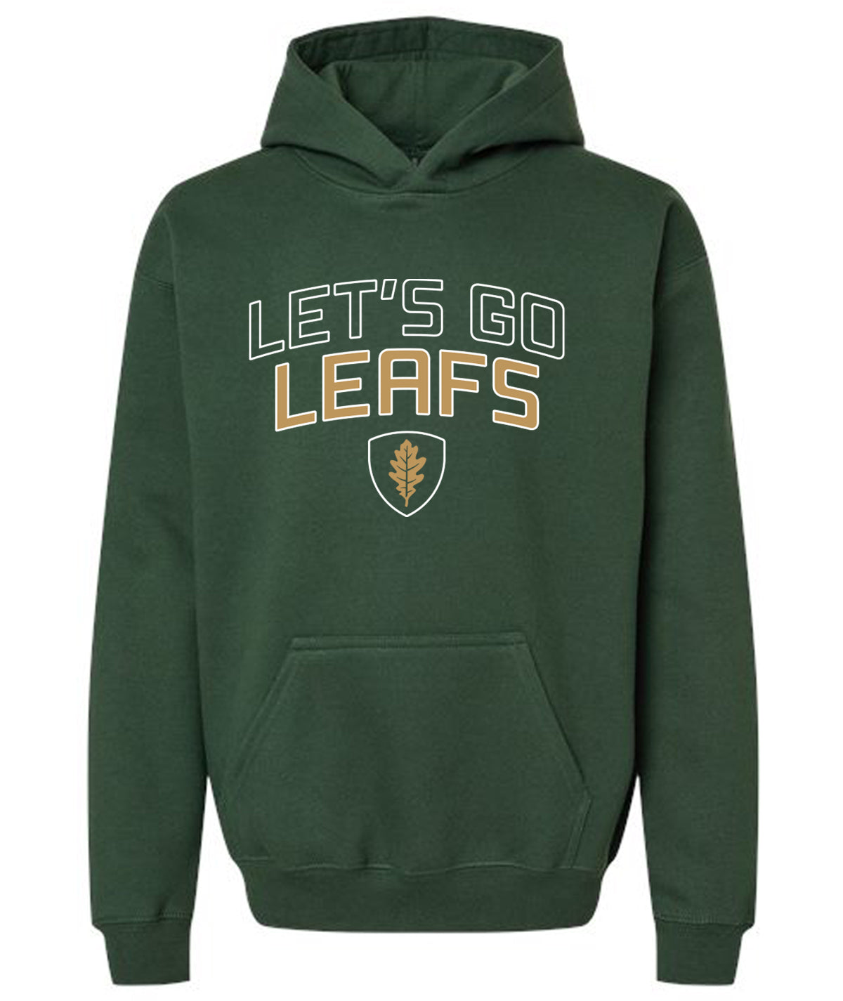 Let's Go Leafs Youth Hooded Sweatshirt