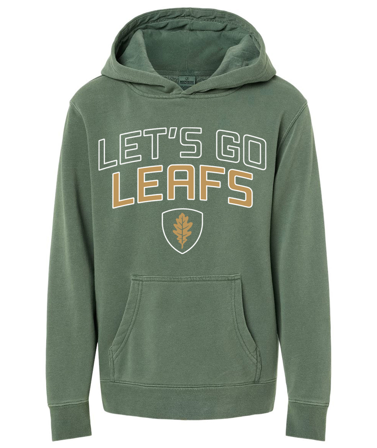 DSM Oak Leafs Youth Slouch Hooded Sweatshirt