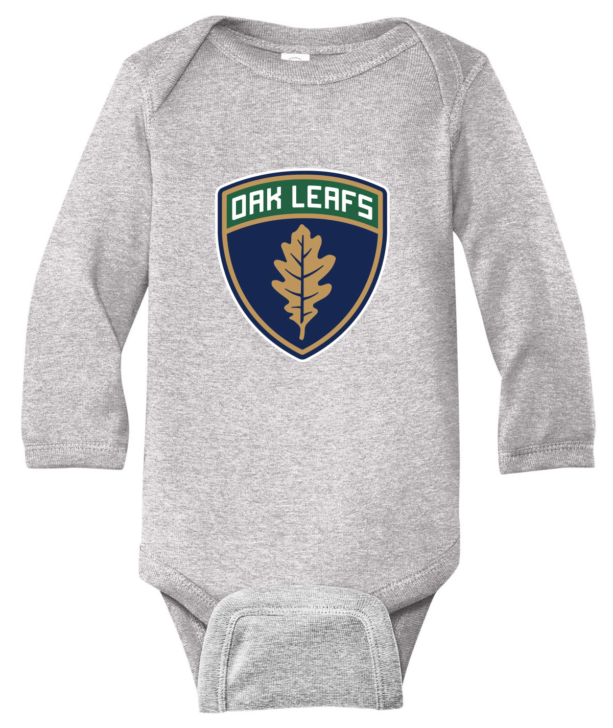 Baby Leaf Long-Sleeve Onesie