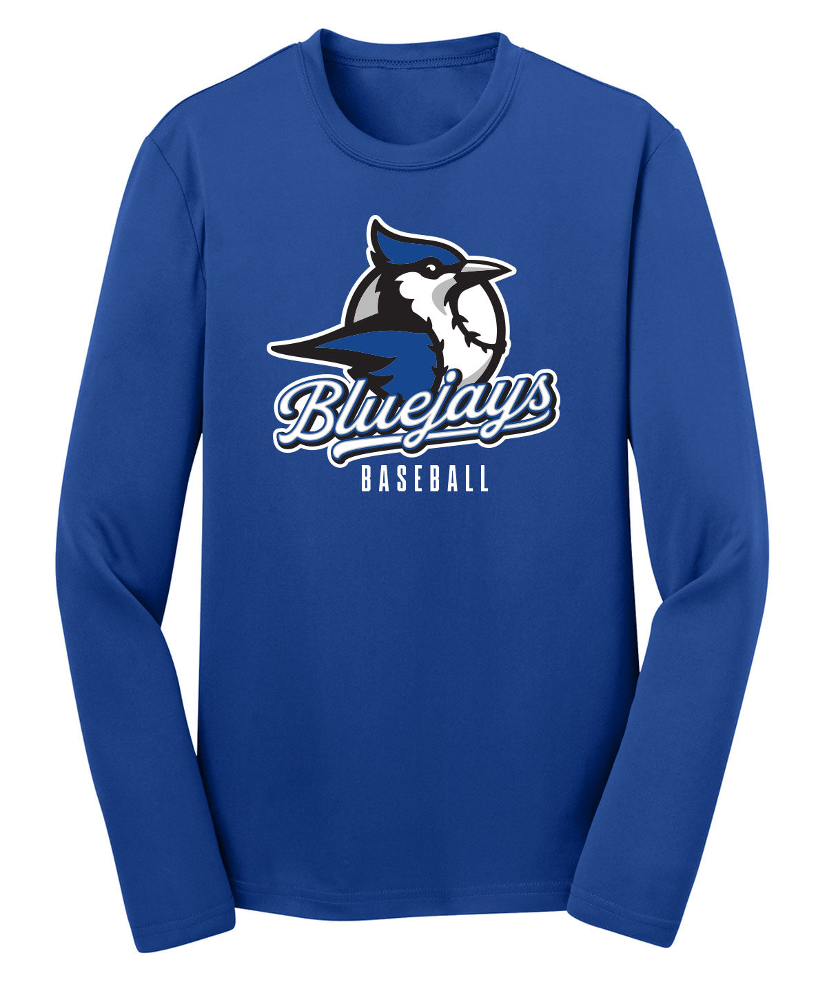 Bluejays Pride Youth Performance Long-Sleeve Tee