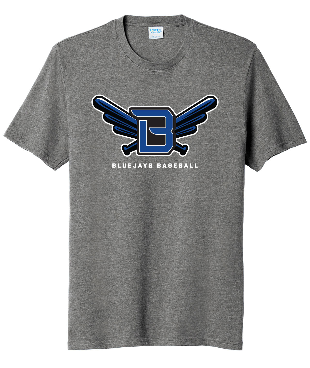 Bluejays Wings Tri-Blend Tee