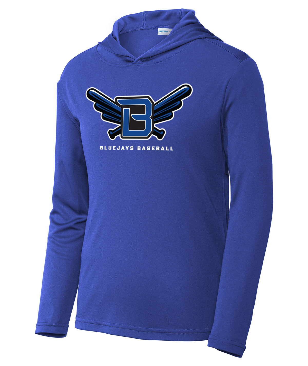 Bluejays Customizable Youth Performance Hoodie Pullover