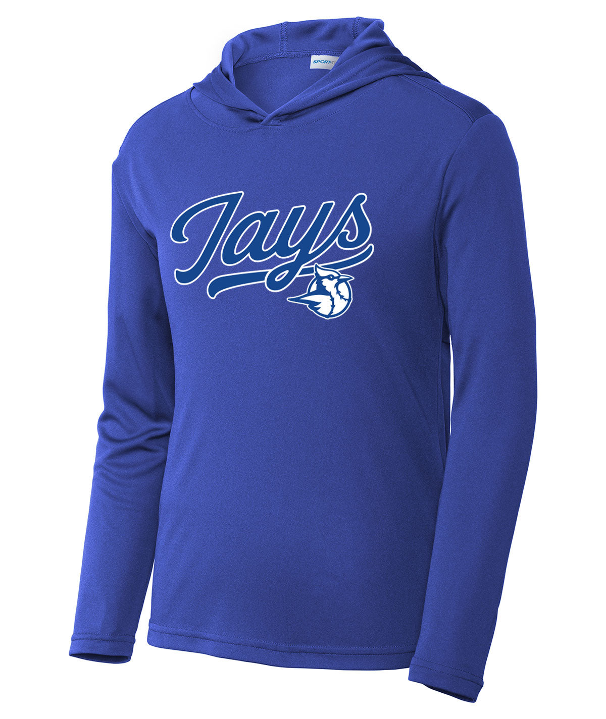 Bluejays Customizable Youth Performance Hoodie Pullover