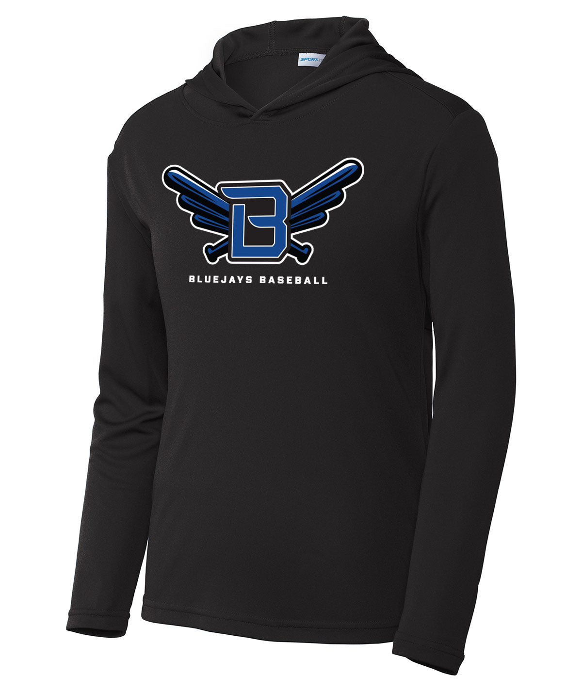 Bluejays Customizable Youth Performance Hoodie Pullover