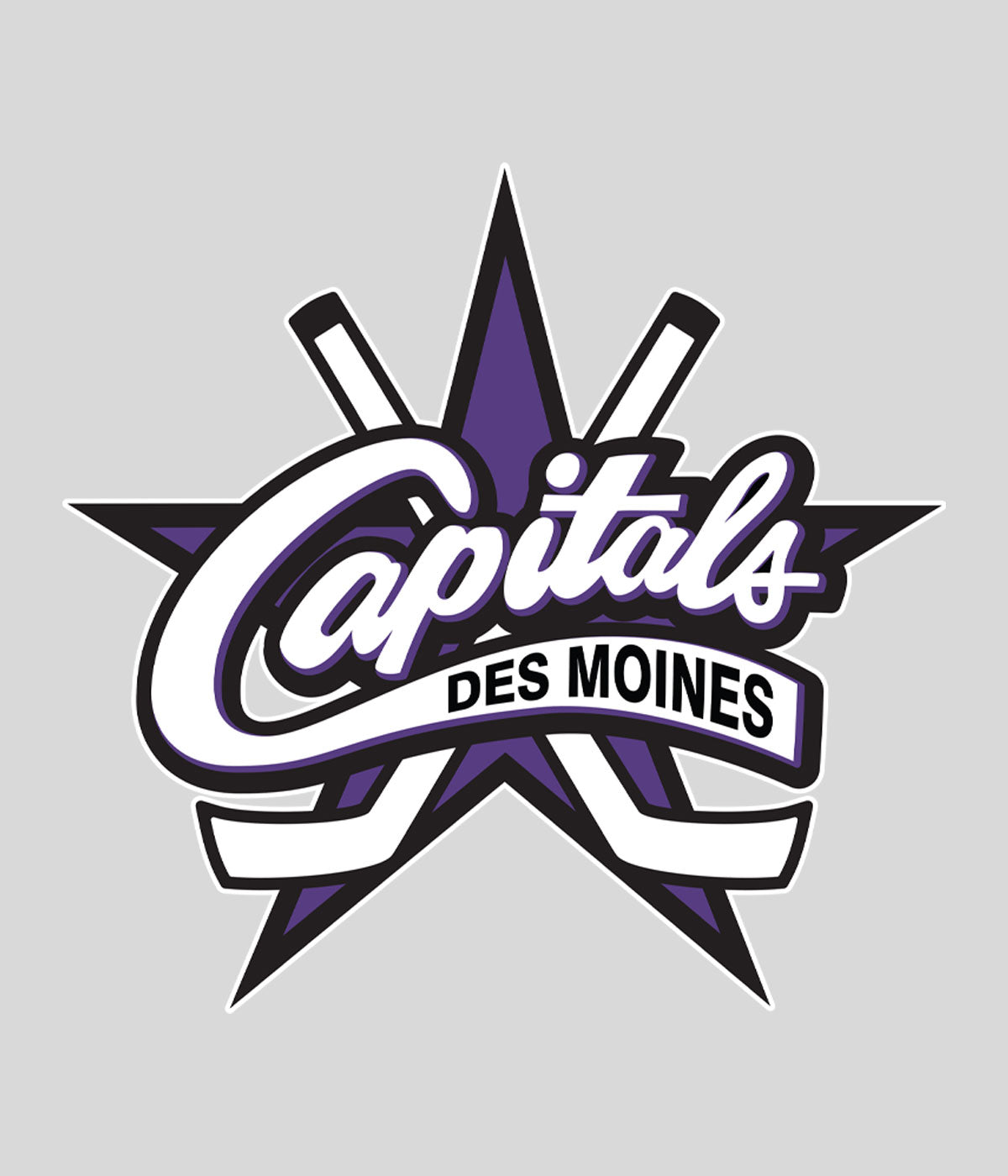 Des Moines Capitals Window Cling